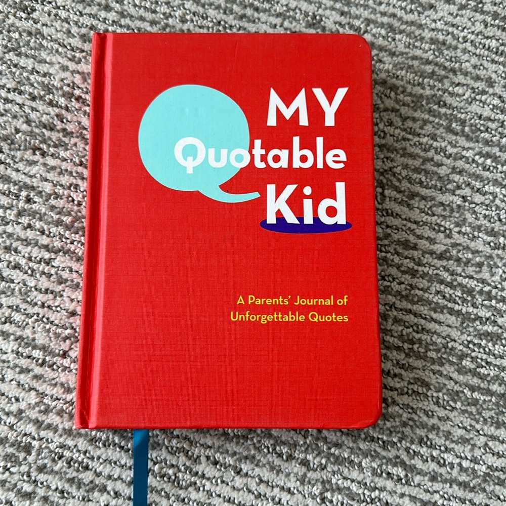 My Quotable Kid journal